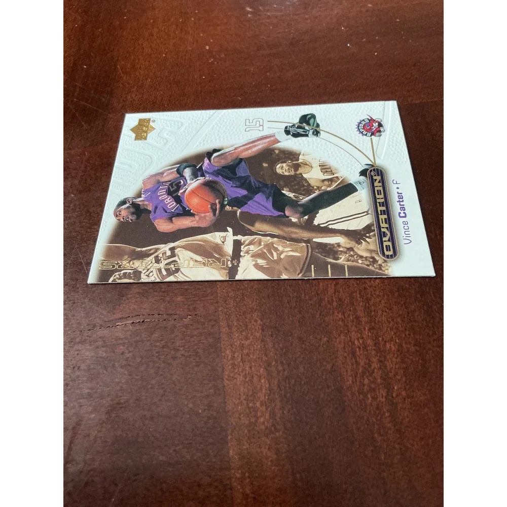 2000 Upper Deck Ovation Vince Carter 53 Toronto Raptors Basketball Card NBA
